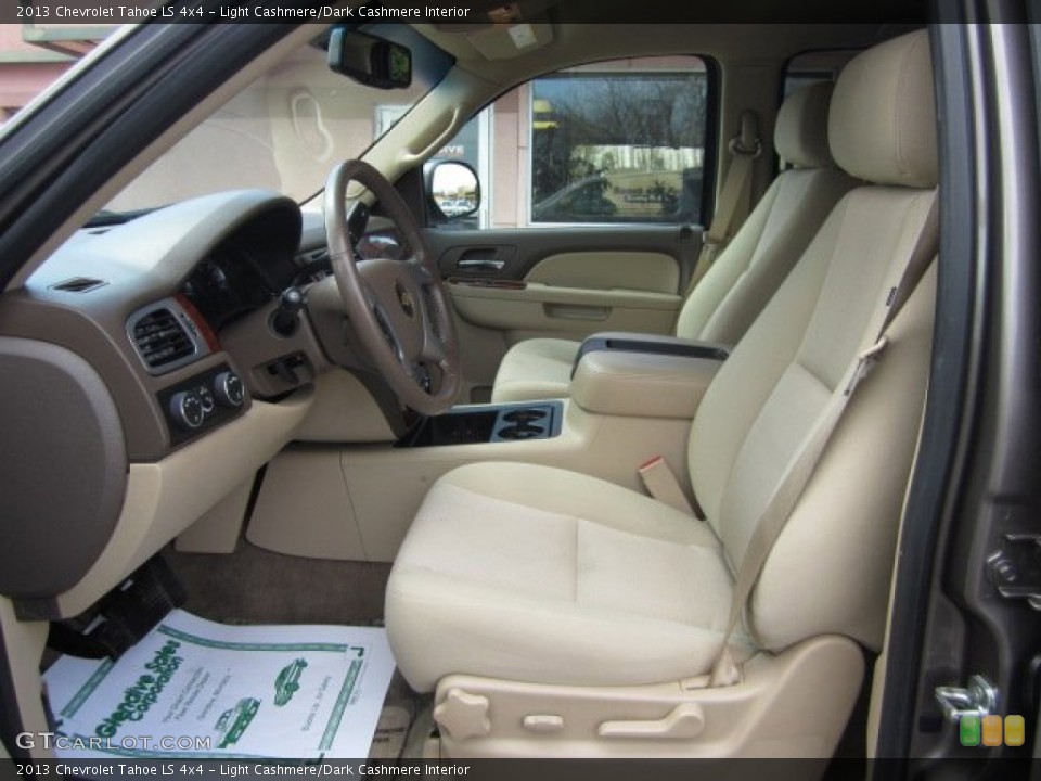 Light Cashmere/Dark Cashmere Interior Photo for the 2013 Chevrolet Tahoe LS 4x4 #103106318