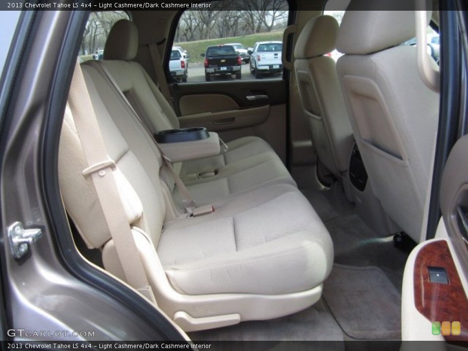 Light Cashmere/Dark Cashmere Interior Rear Seat for the 2013 Chevrolet Tahoe LS 4x4 #103106339