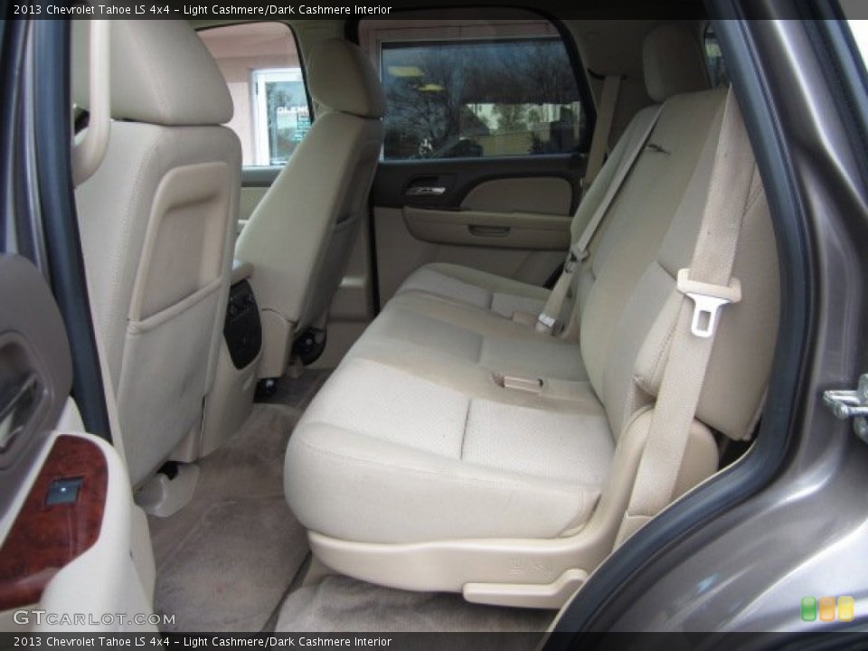 Light Cashmere/Dark Cashmere Interior Rear Seat for the 2013 Chevrolet Tahoe LS 4x4 #103106405