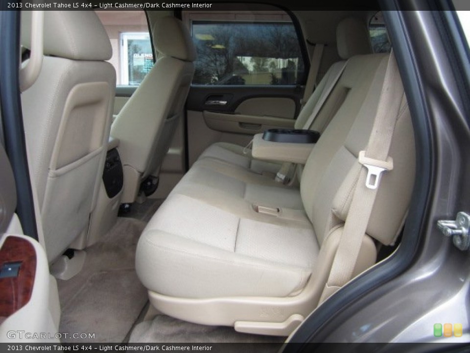 Light Cashmere/Dark Cashmere Interior Rear Seat for the 2013 Chevrolet Tahoe LS 4x4 #103106426