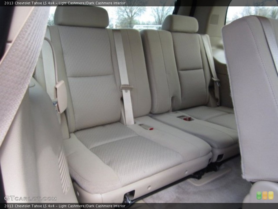 Light Cashmere/Dark Cashmere Interior Rear Seat for the 2013 Chevrolet Tahoe LS 4x4 #103106555