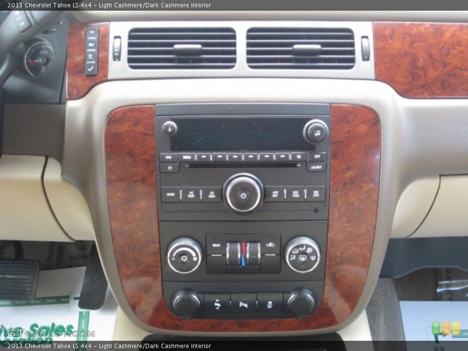 Light Cashmere/Dark Cashmere Interior Controls for the 2013 Chevrolet Tahoe LS 4x4 #103106639