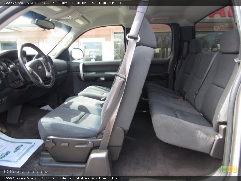 Dark Titanium Interior Photo for the 2009 Chevrolet Silverado 2500HD LT Extended Cab 4x4 #103107962