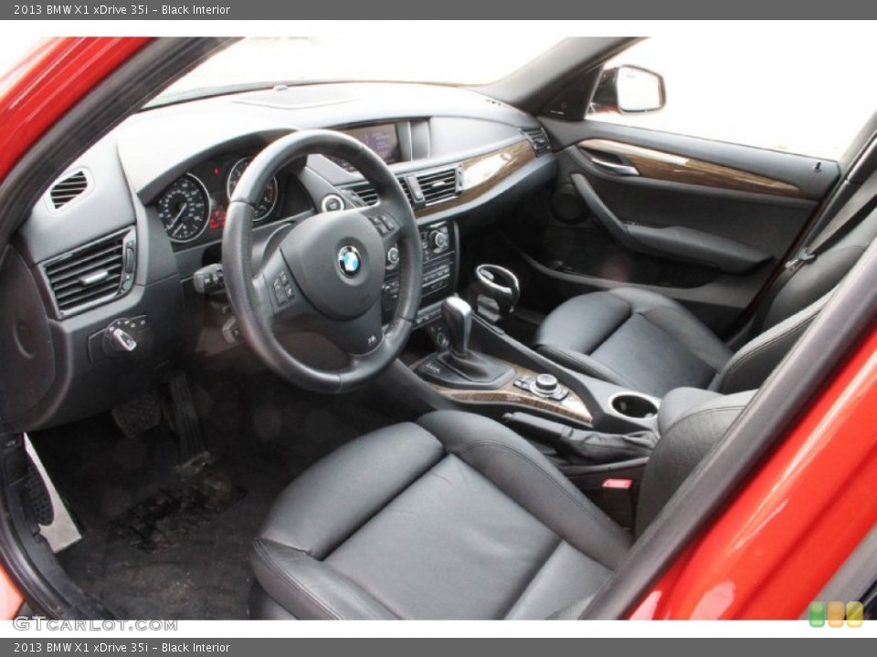 Black Interior Photo for the 2013 BMW X1 xDrive 35i #103108860