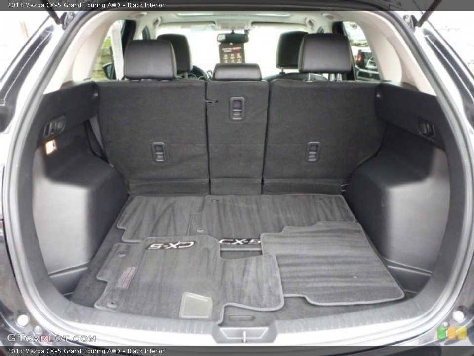 Black Interior Trunk for the 2013 Mazda CX-5 Grand Touring AWD #103109450