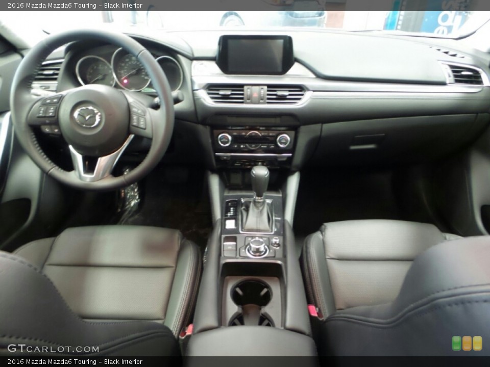Black Interior Dashboard for the 2016 Mazda Mazda6 Touring #103109591