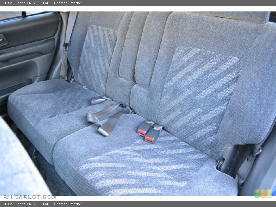 Charcoal Interior Rear Seat for the 1999 Honda CR-V LX 4WD #103111982