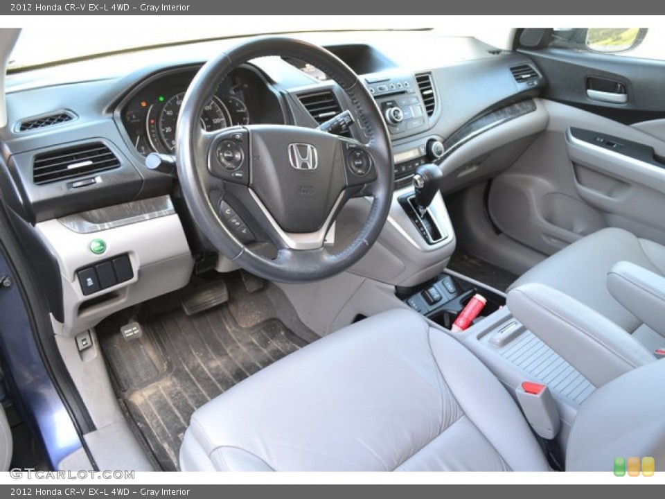 Gray Interior Photo for the 2012 Honda CR-V EX-L 4WD #103113539