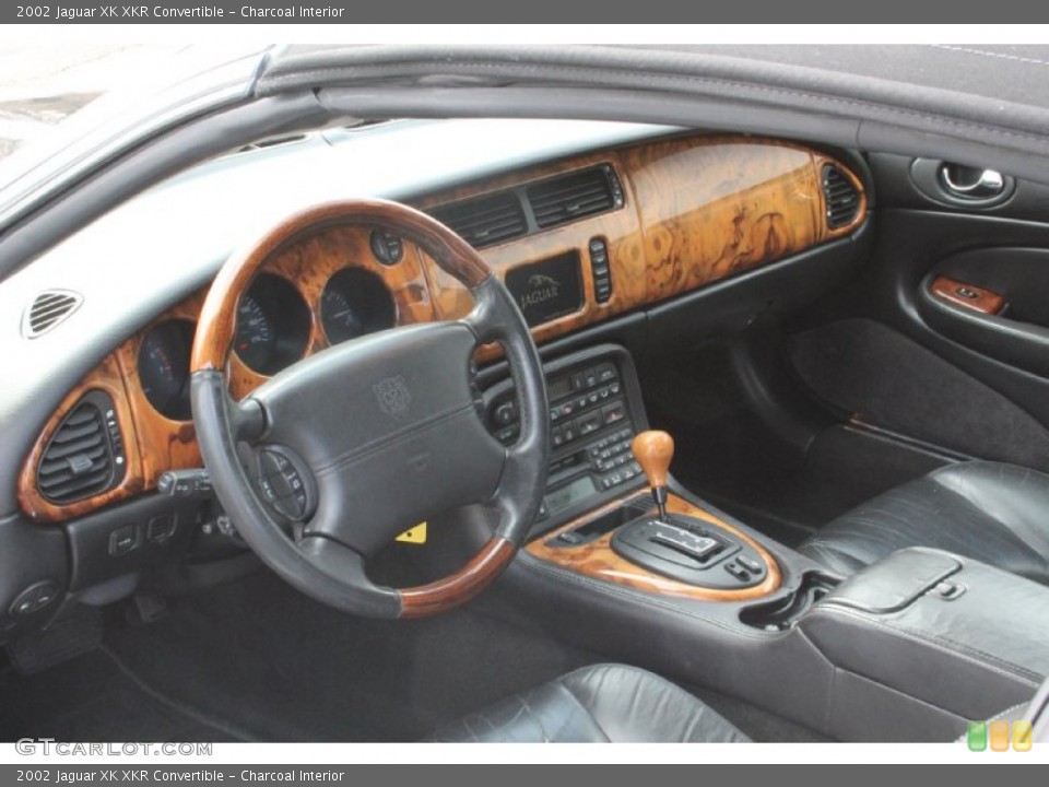 Charcoal Interior Prime Interior for the 2002 Jaguar XK XKR Convertible #103115423