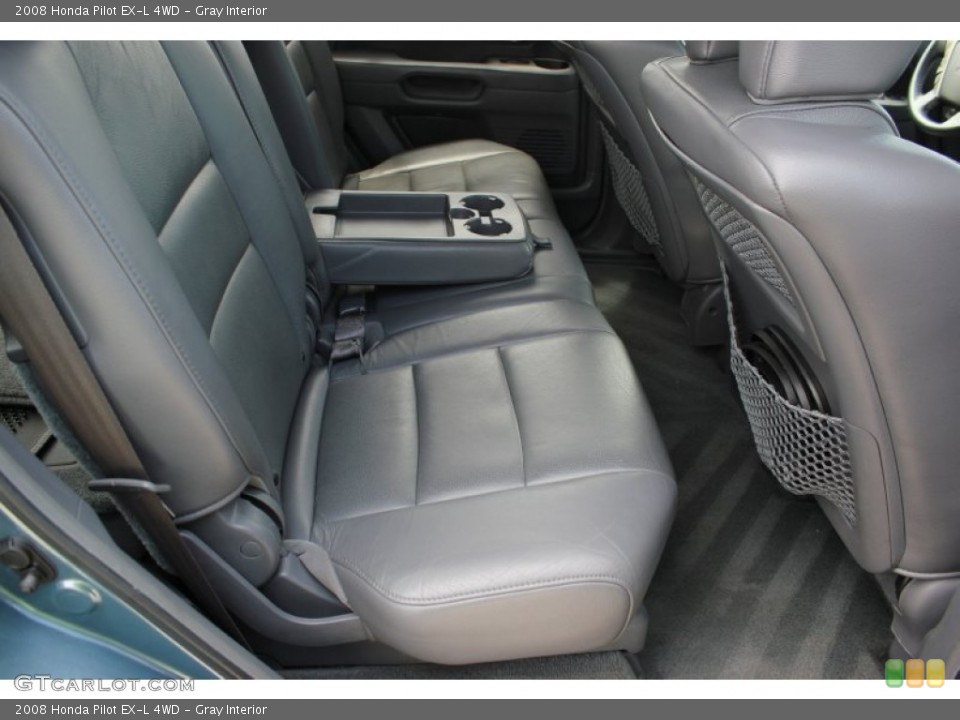 Gray Interior Rear Seat for the 2008 Honda Pilot EX-L 4WD #103118237