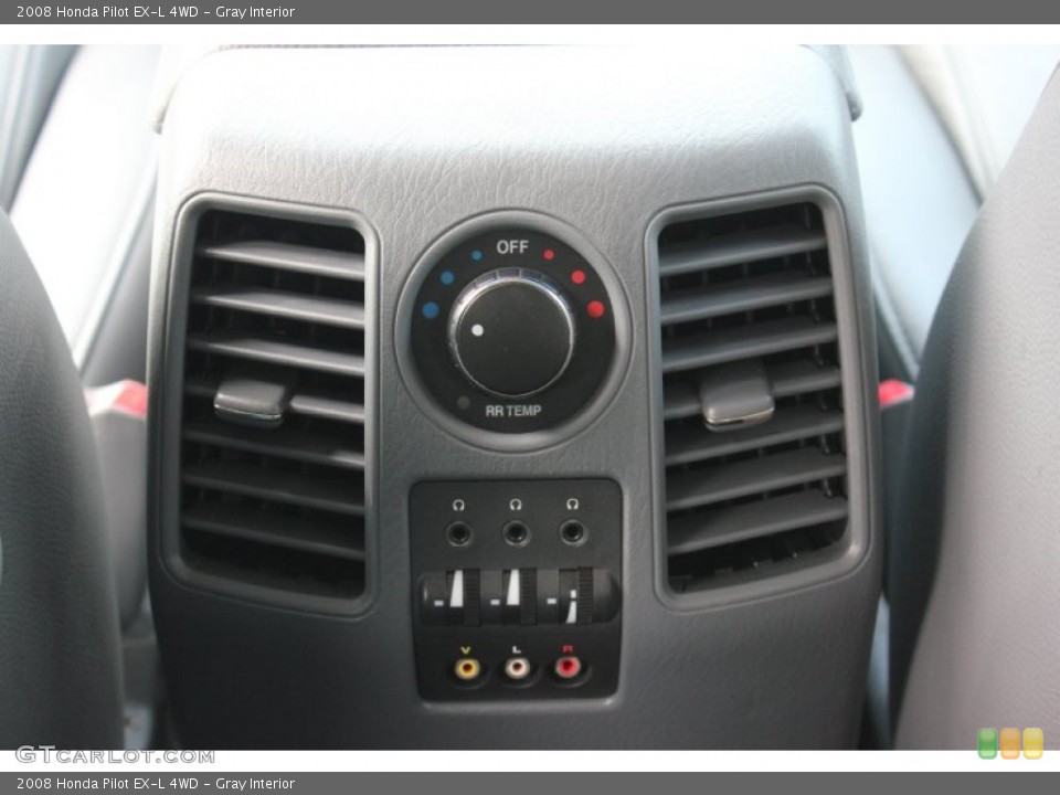 Gray Interior Controls for the 2008 Honda Pilot EX-L 4WD #103118399