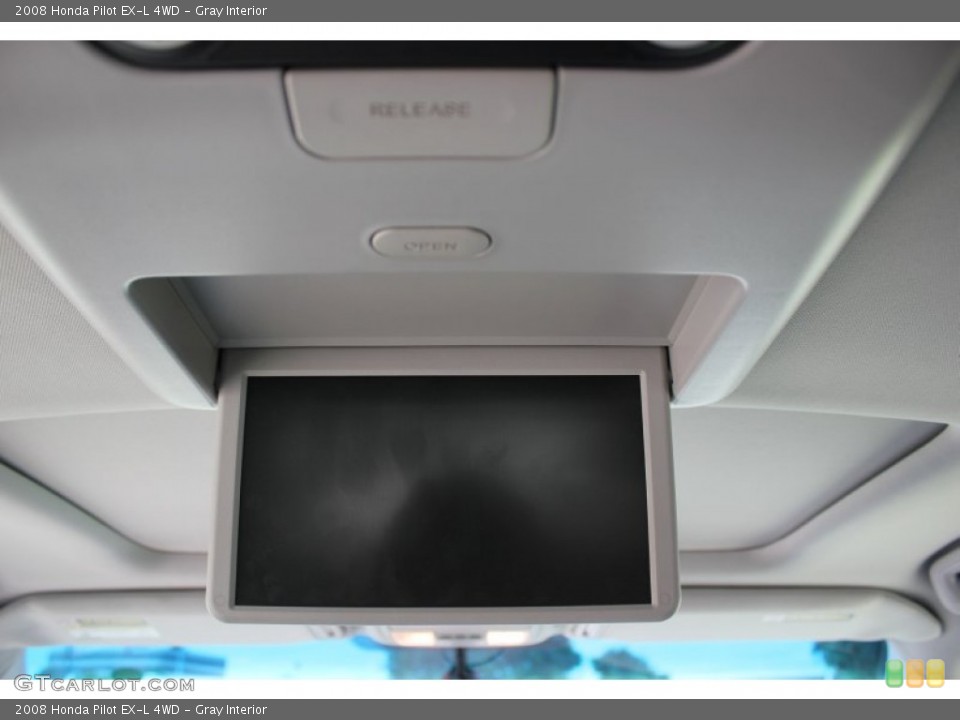 Gray Interior Entertainment System for the 2008 Honda Pilot EX-L 4WD #103118420