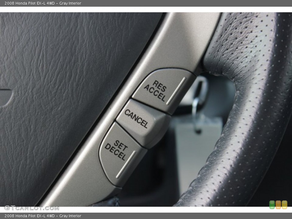 Gray Interior Controls for the 2008 Honda Pilot EX-L 4WD #103118573