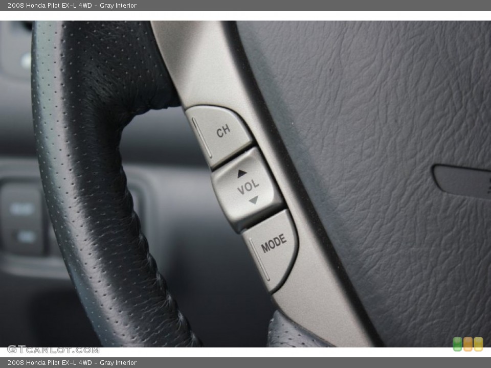 Gray Interior Controls for the 2008 Honda Pilot EX-L 4WD #103118591