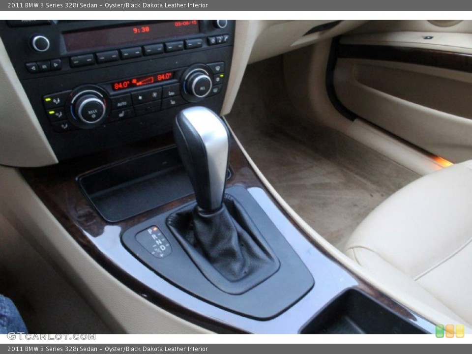Oyster/Black Dakota Leather Interior Transmission for the 2011 BMW 3 Series 328i Sedan #103123133