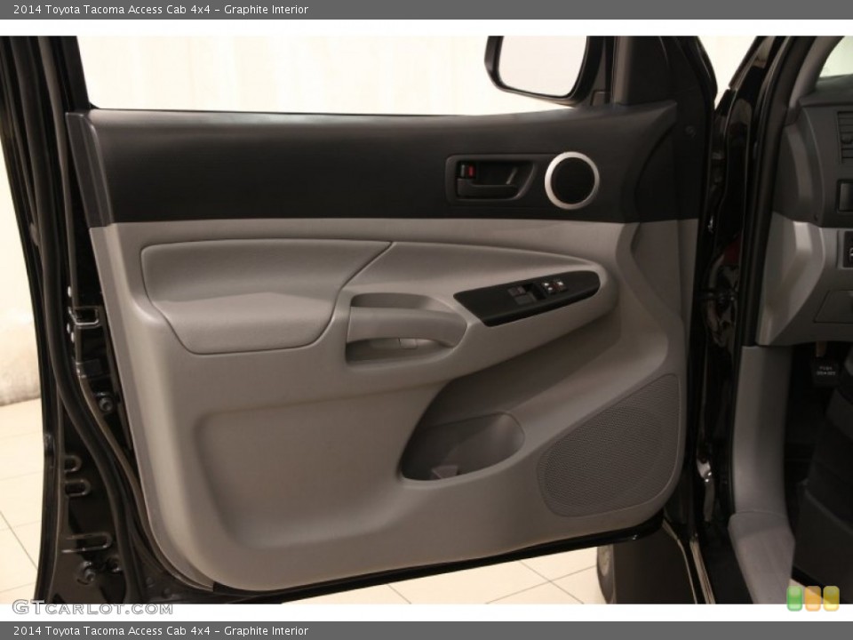 Graphite Interior Door Panel for the 2014 Toyota Tacoma Access Cab 4x4 #103123634