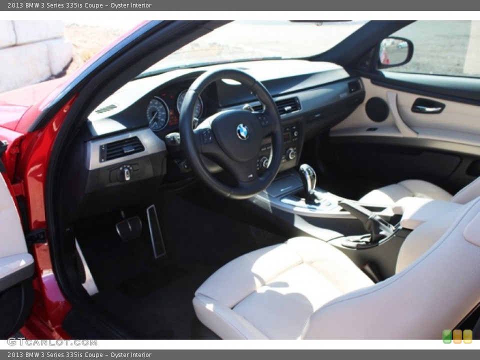 Oyster Interior Prime Interior for the 2013 BMW 3 Series 335is Coupe #103132703