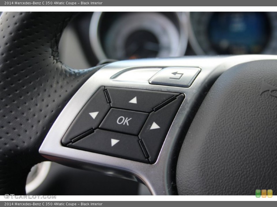 Black Interior Controls for the 2014 Mercedes-Benz C 350 4Matic Coupe #103132964