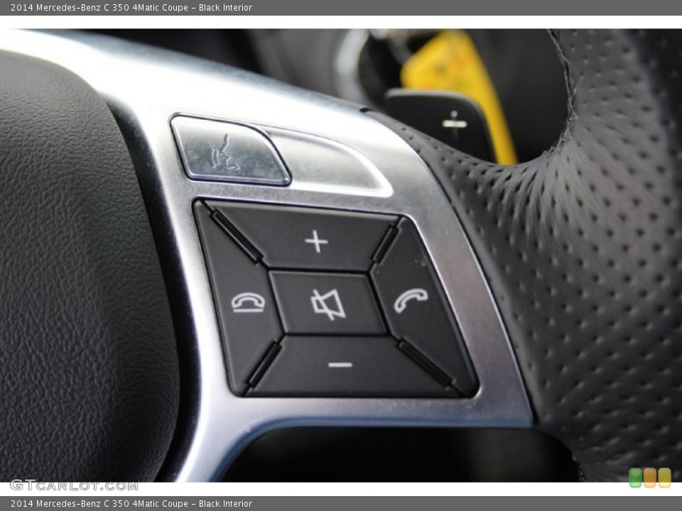 Black Interior Controls for the 2014 Mercedes-Benz C 350 4Matic Coupe #103132976
