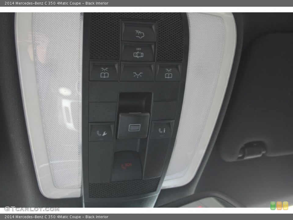 Black Interior Controls for the 2014 Mercedes-Benz C 350 4Matic Coupe #103133108