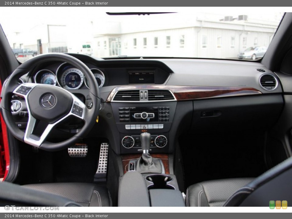 Black Interior Dashboard for the 2014 Mercedes-Benz C 350 4Matic Coupe #103133144