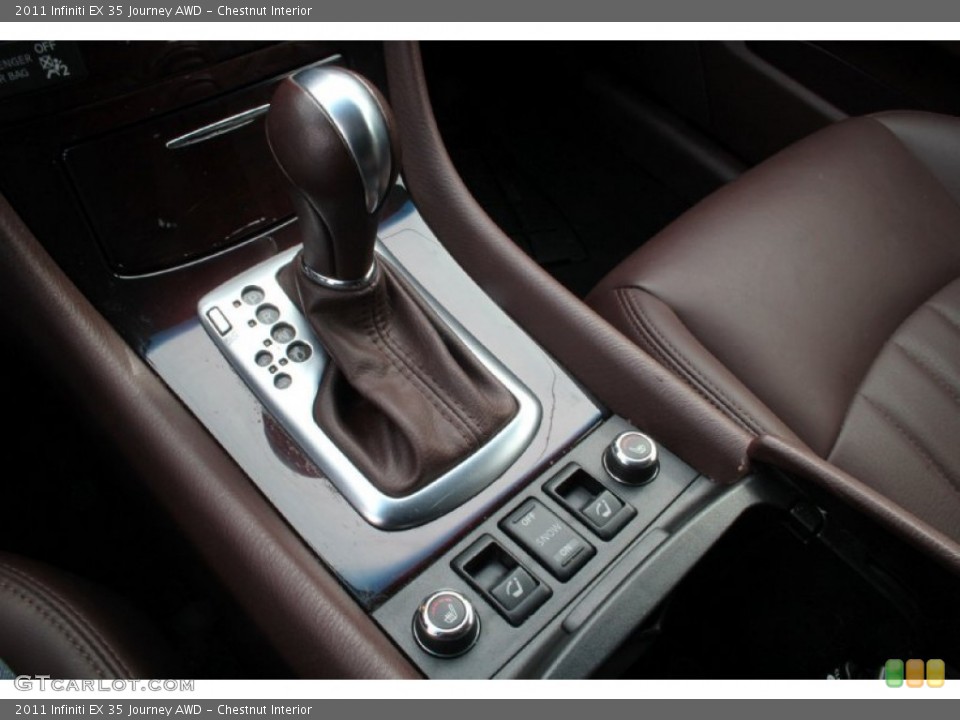 Chestnut Interior Transmission for the 2011 Infiniti EX 35 Journey AWD #103137047