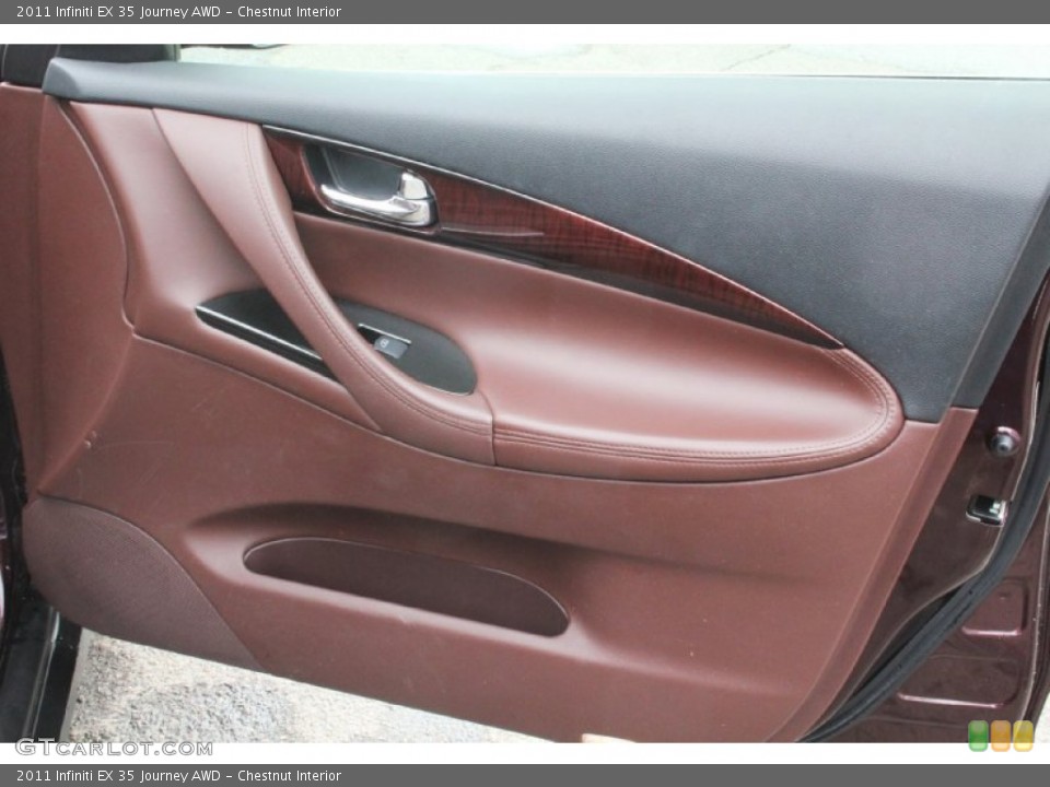 Chestnut Interior Door Panel for the 2011 Infiniti EX 35 Journey AWD #103137182