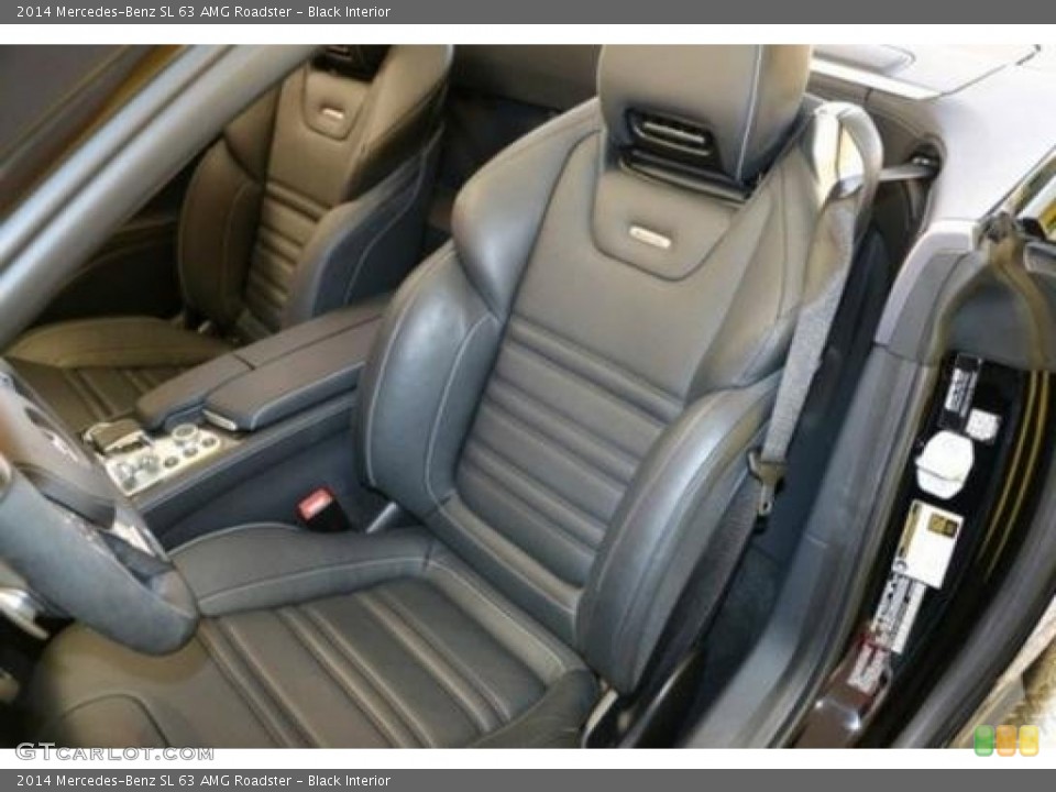 Black 2014 Mercedes-Benz SL Interiors