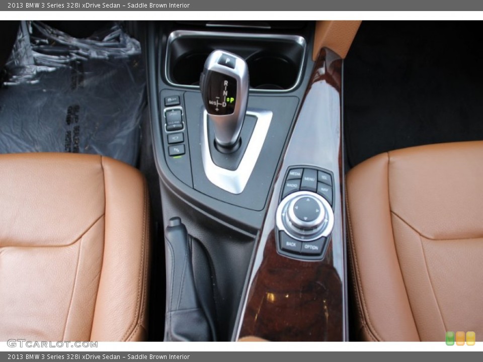 Saddle Brown Interior Transmission for the 2013 BMW 3 Series 328i xDrive Sedan #103146479