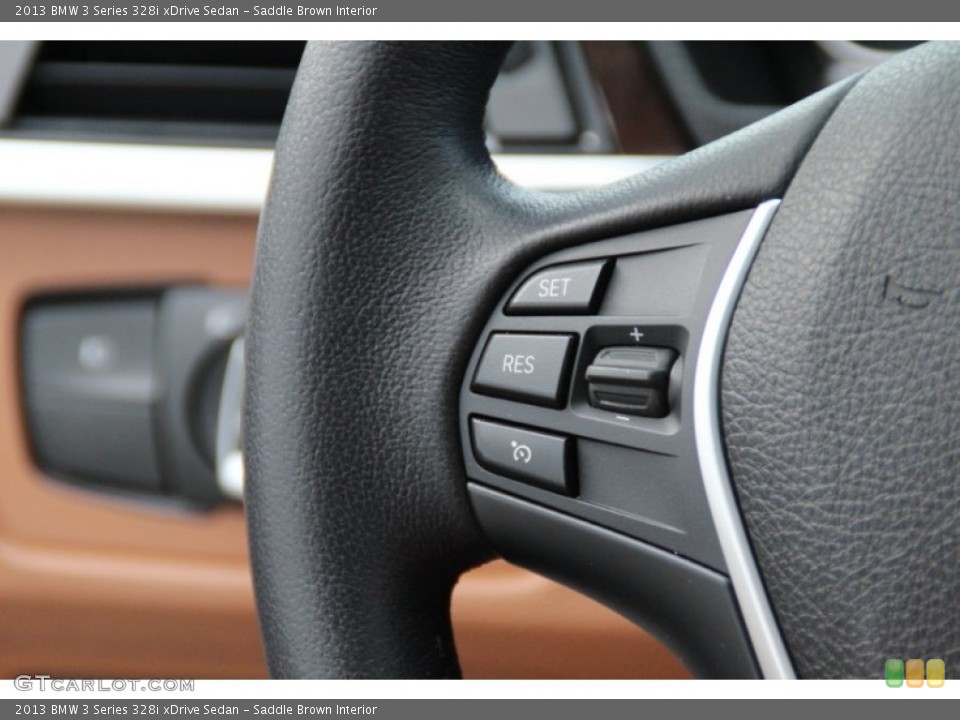 Saddle Brown Interior Controls for the 2013 BMW 3 Series 328i xDrive Sedan #103146524