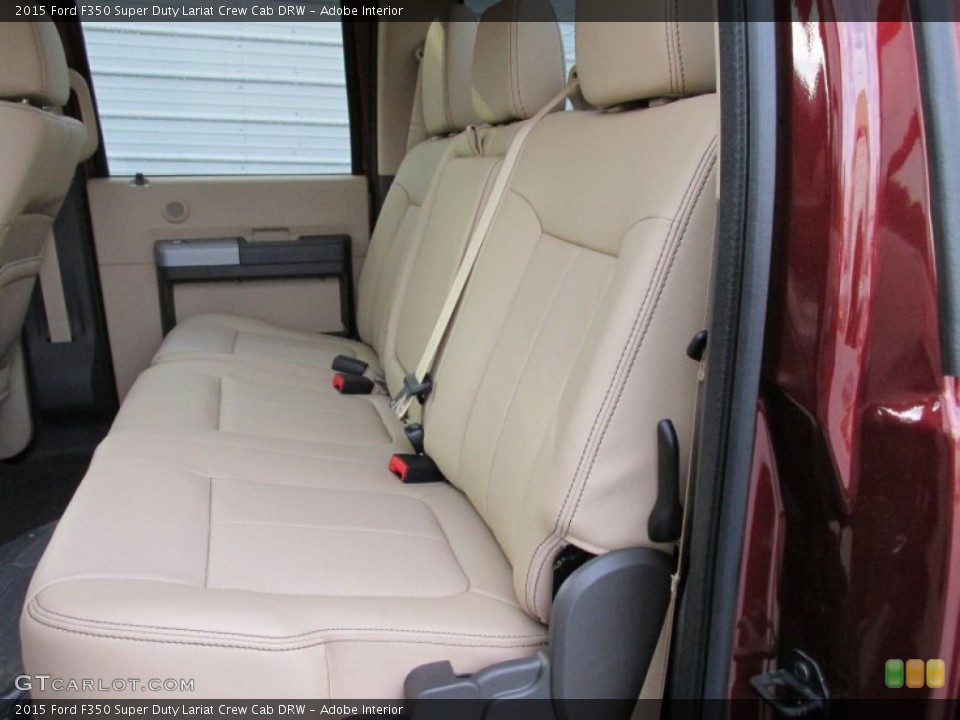 Adobe Interior Rear Seat for the 2015 Ford F350 Super Duty Lariat Crew Cab DRW #103158396