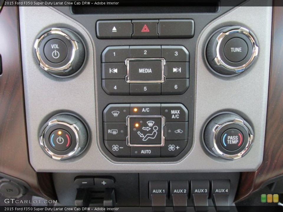 Adobe Interior Controls for the 2015 Ford F350 Super Duty Lariat Crew Cab DRW #103158641