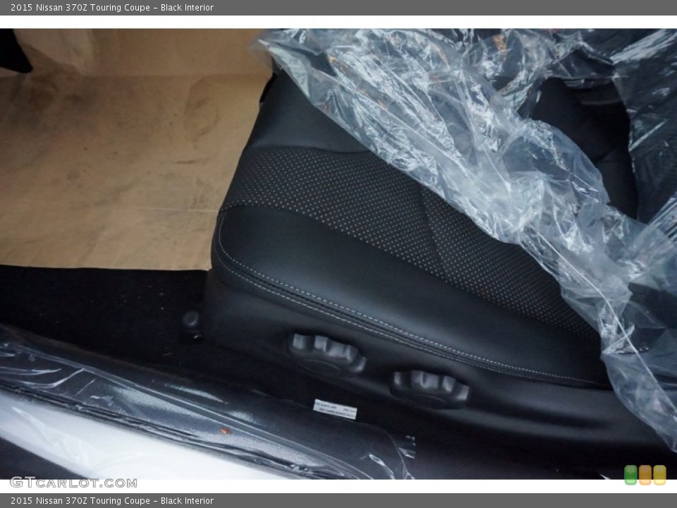 Black Interior Front Seat for the 2015 Nissan 370Z Touring Coupe #103165829