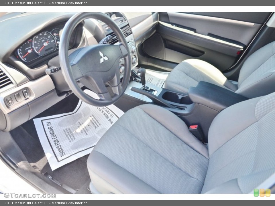 Medium Gray 2011 Mitsubishi Galant Interiors