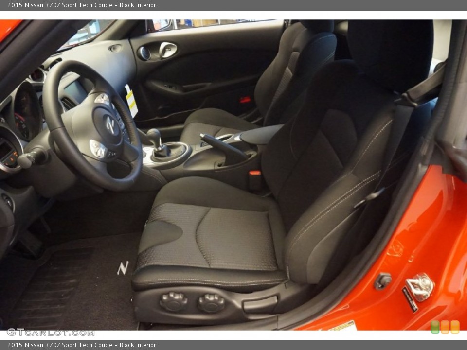 Black Interior Photo for the 2015 Nissan 370Z Sport Tech Coupe #103167014