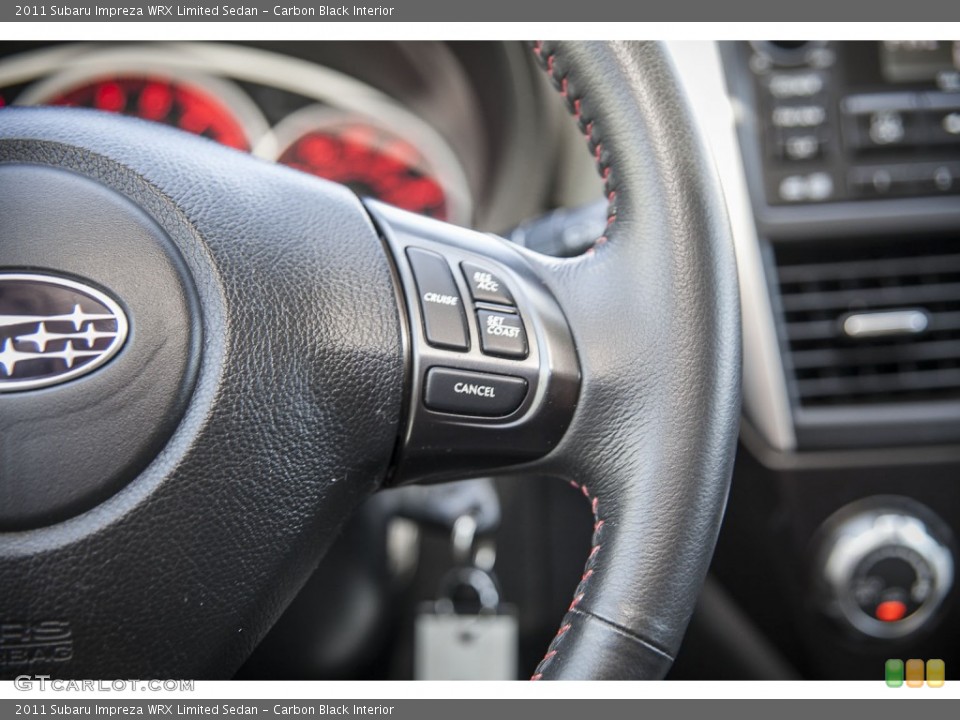 Carbon Black Interior Controls for the 2011 Subaru Impreza WRX Limited Sedan #103168475