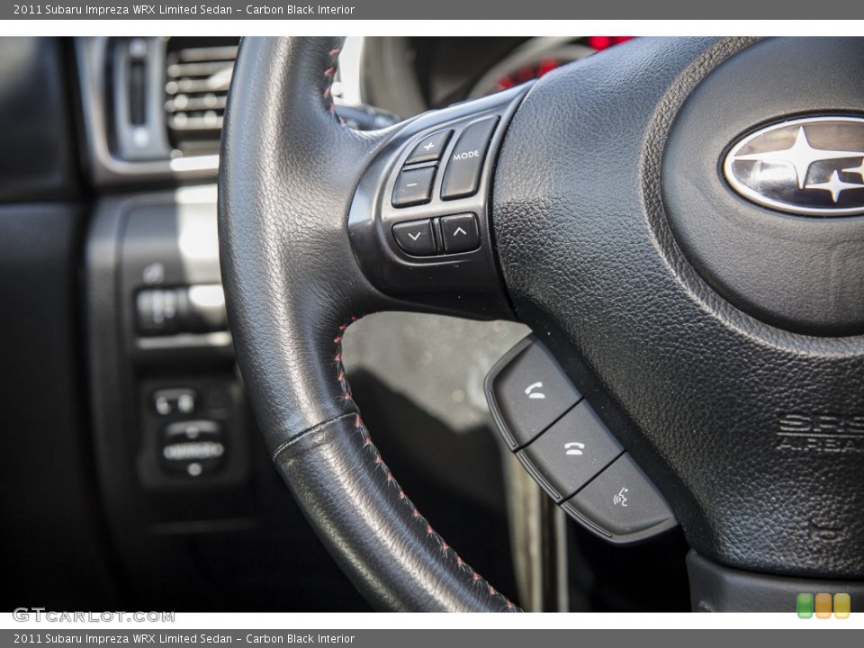 Carbon Black Interior Controls for the 2011 Subaru Impreza WRX Limited Sedan #103168508