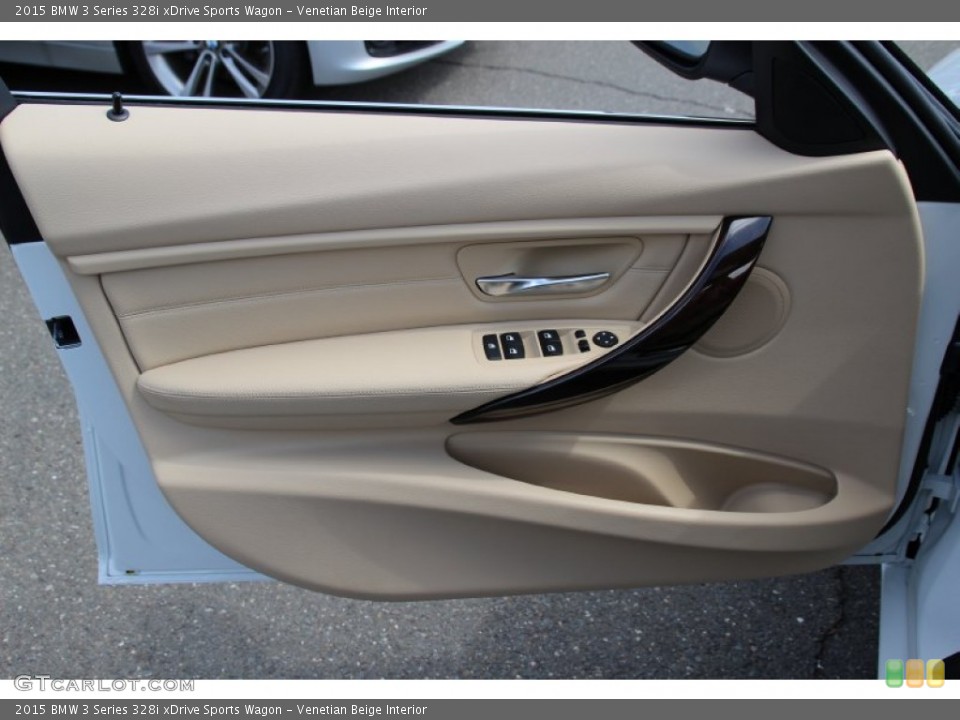 Venetian Beige Interior Door Panel for the 2015 BMW 3 Series 328i xDrive Sports Wagon #103172588