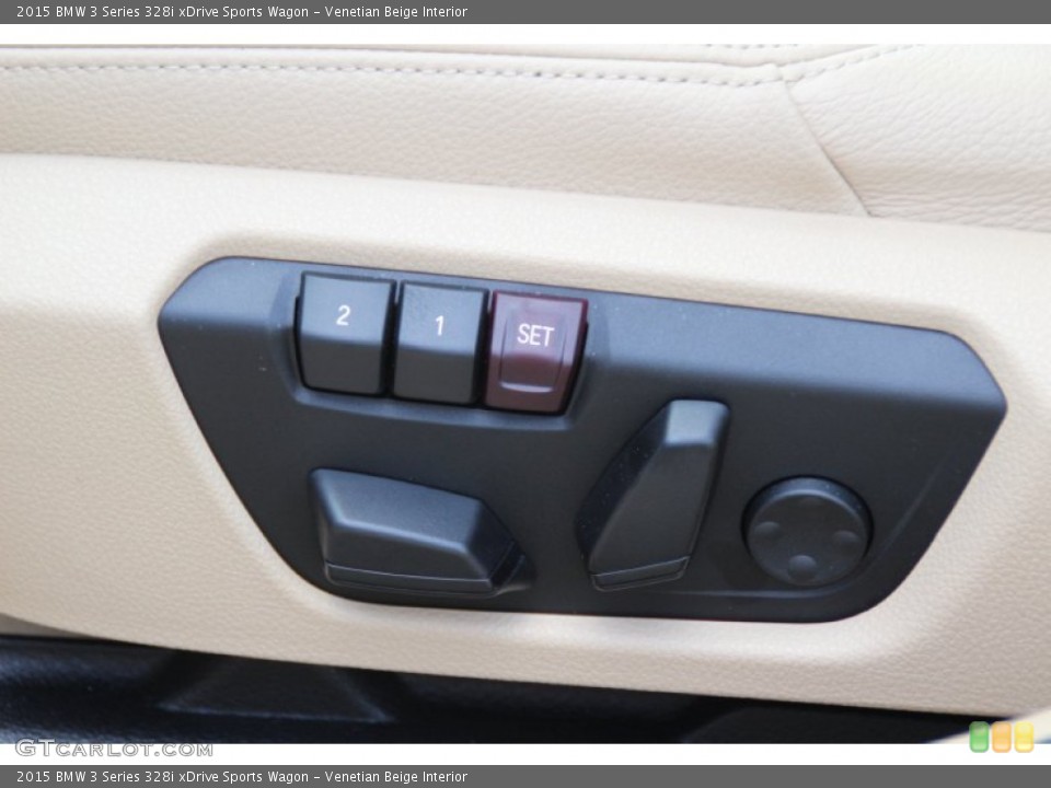 Venetian Beige Interior Controls for the 2015 BMW 3 Series 328i xDrive Sports Wagon #103172666