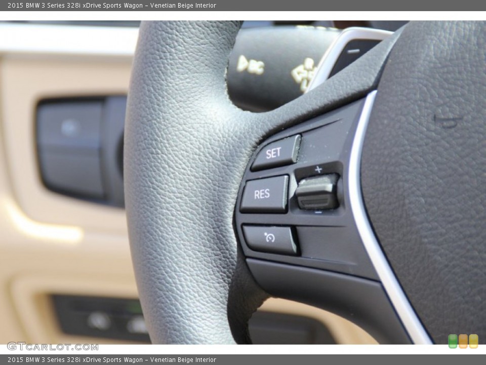 Venetian Beige Interior Controls for the 2015 BMW 3 Series 328i xDrive Sports Wagon #103172822