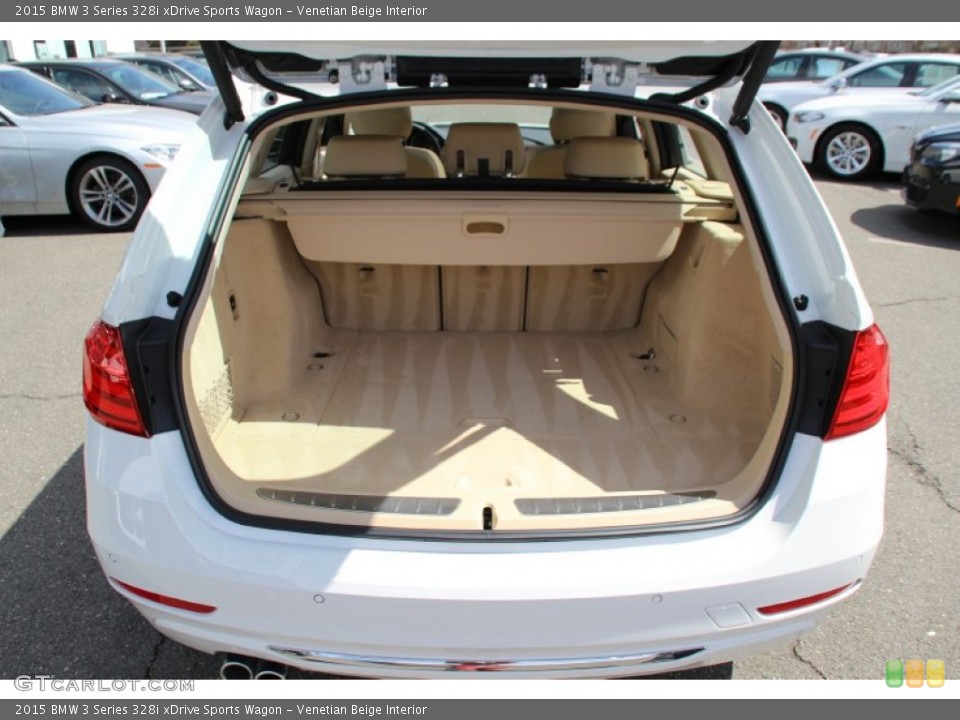 Venetian Beige Interior Trunk for the 2015 BMW 3 Series 328i xDrive Sports Wagon #103172891