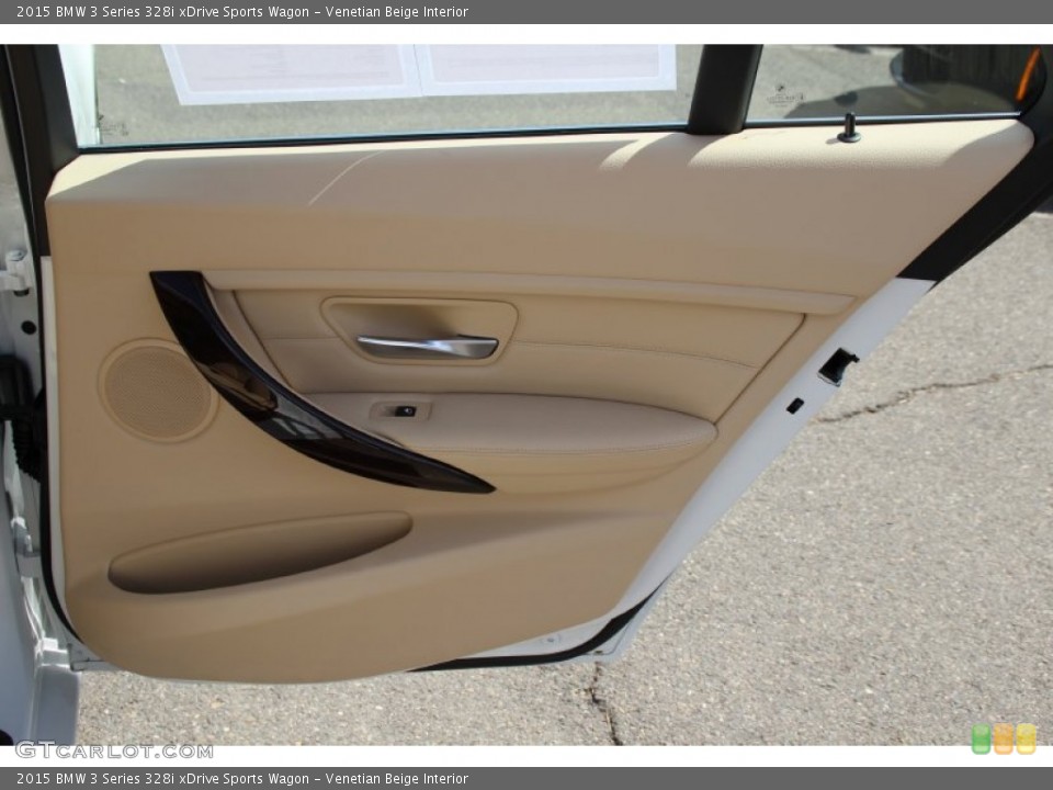 Venetian Beige Interior Door Panel for the 2015 BMW 3 Series 328i xDrive Sports Wagon #103172930