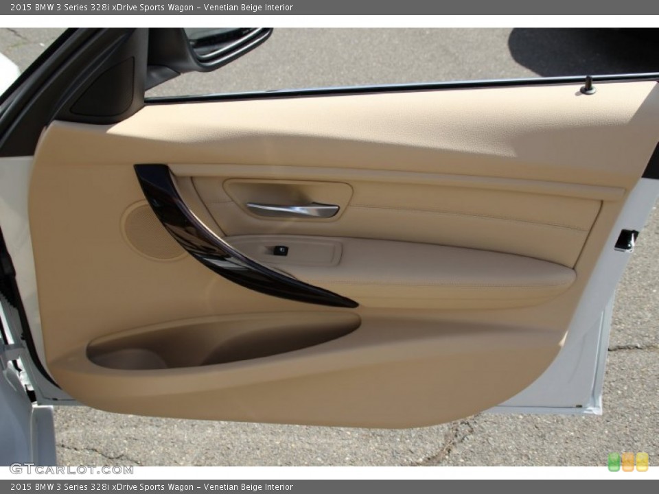Venetian Beige Interior Door Panel for the 2015 BMW 3 Series 328i xDrive Sports Wagon #103172975