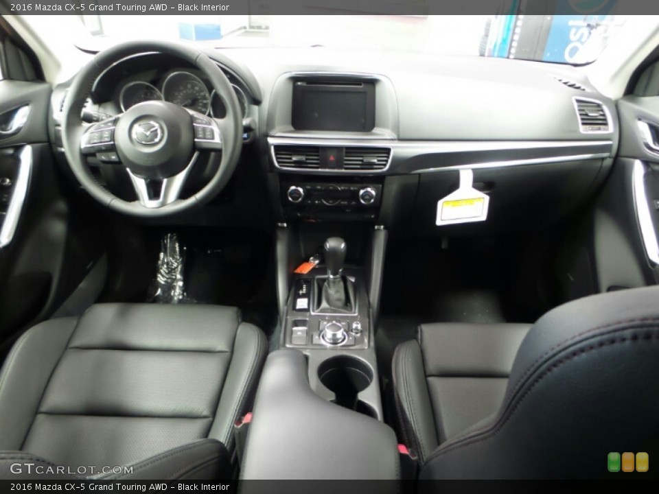 Black Interior Photo for the 2016 Mazda CX-5 Grand Touring AWD #103178105