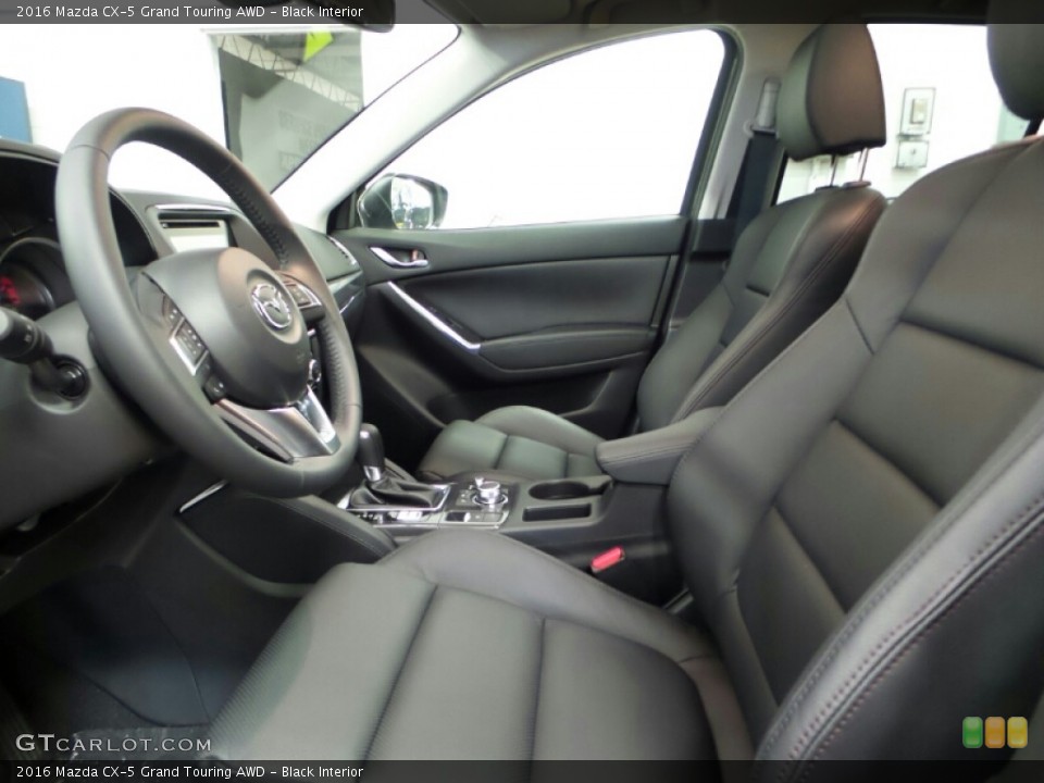 Black Interior Photo for the 2016 Mazda CX-5 Grand Touring AWD #103178175
