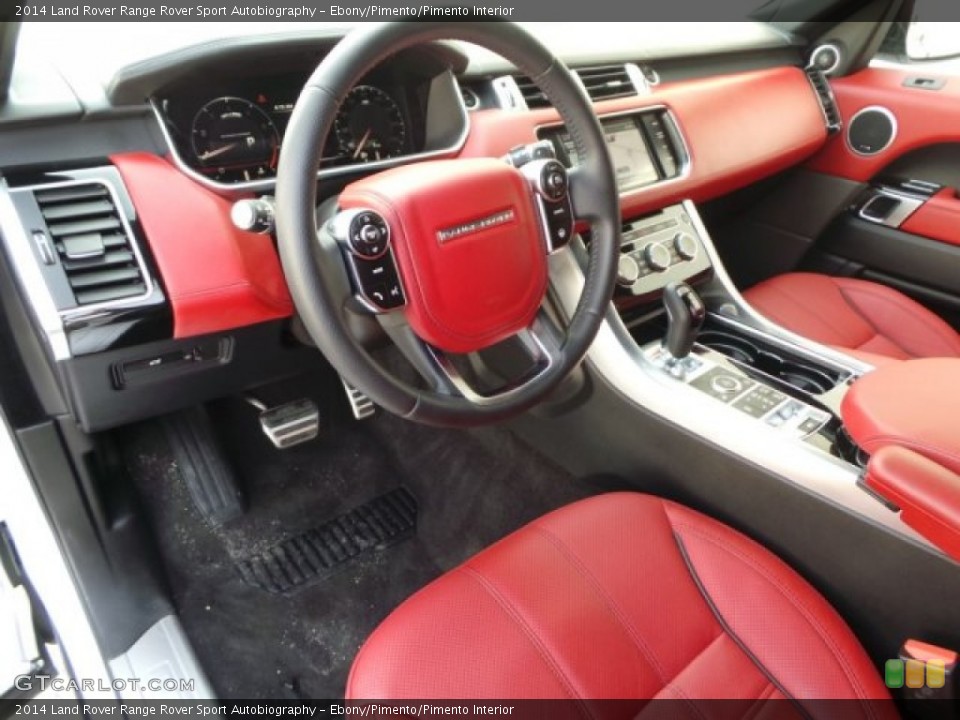 Ebony/Pimento/Pimento 2014 Land Rover Range Rover Sport Interiors