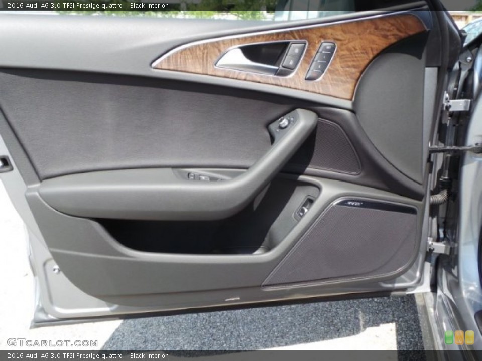 Black Interior Door Panel for the 2016 Audi A6 3.0 TFSI Prestige quattro #103180757