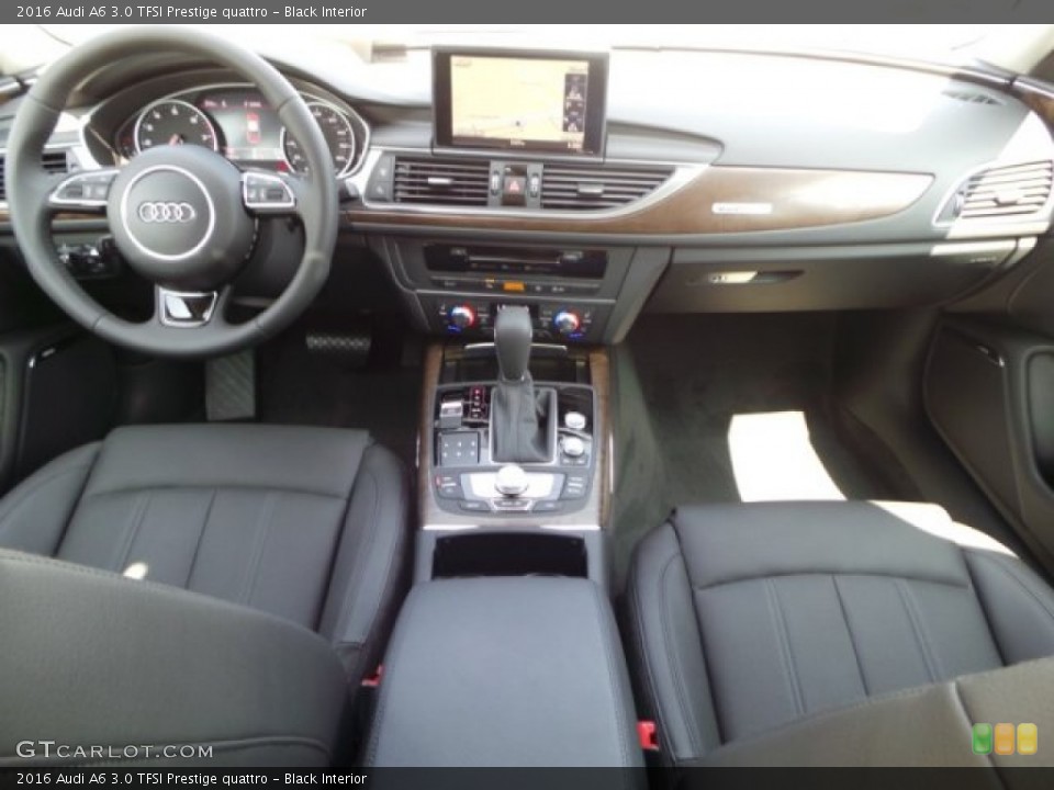Black Interior Dashboard for the 2016 Audi A6 3.0 TFSI Prestige quattro #103180988