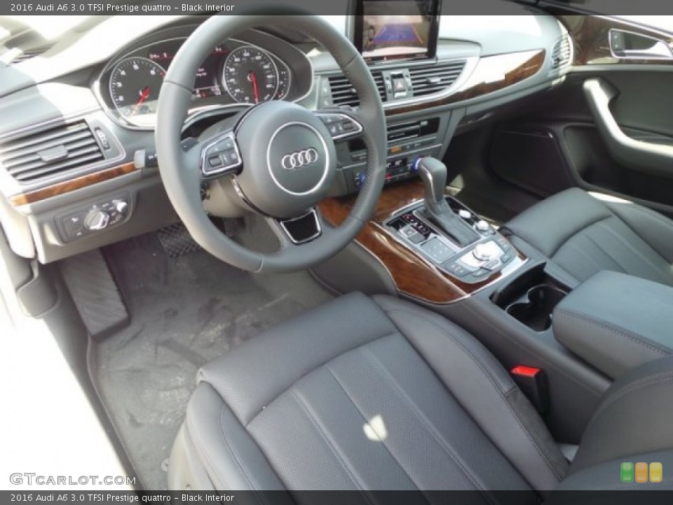 Black Interior Photo for the 2016 Audi A6 3.0 TFSI Prestige quattro #103181663