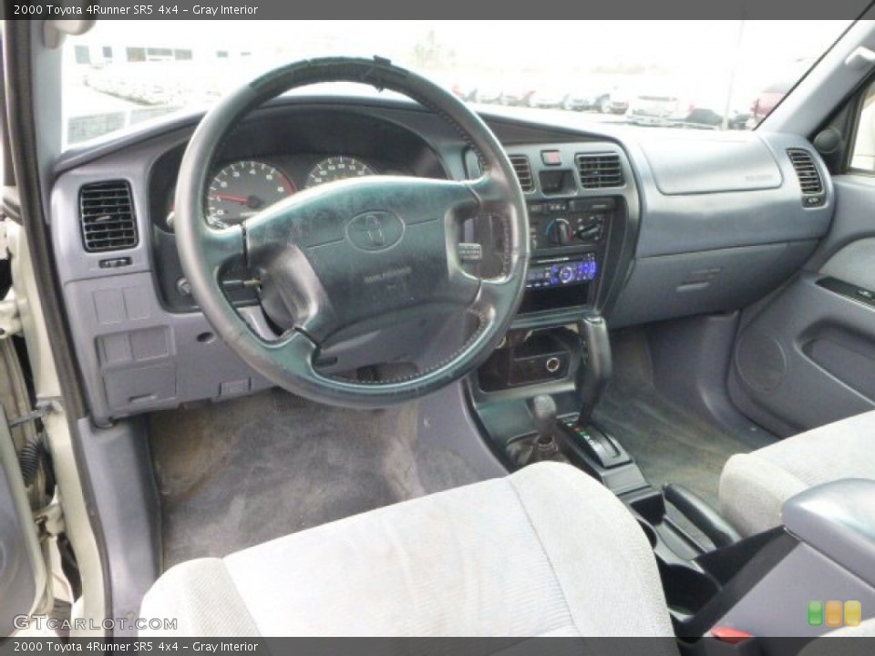 Gray 2000 Toyota 4Runner Interiors